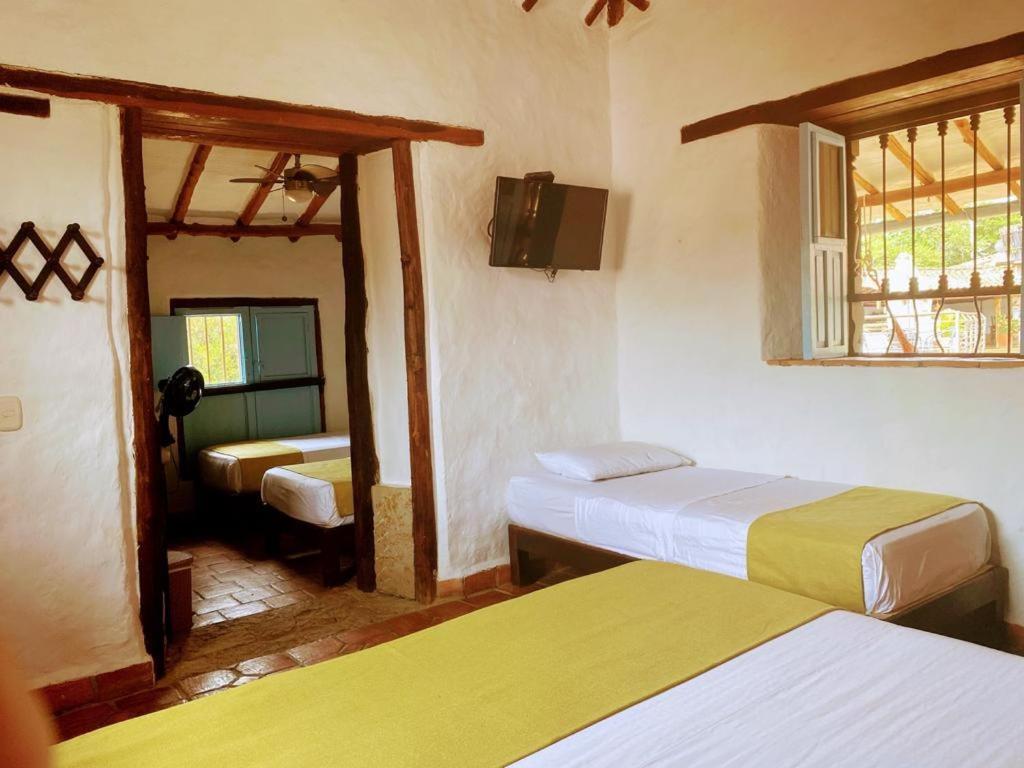 La Loma Hotel Barichara Buitenkant foto