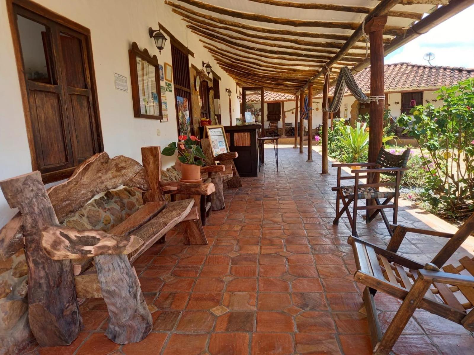 La Loma Hotel Barichara Buitenkant foto