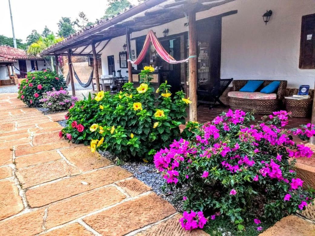 La Loma Hotel Barichara Buitenkant foto