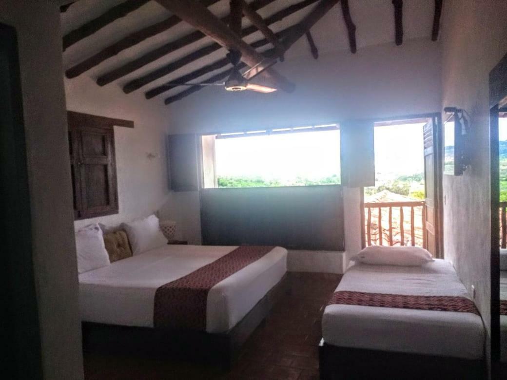 La Loma Hotel Barichara Buitenkant foto